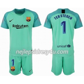 Fotbalový Dres FC Barcelona Brankářské TER STEGEN 1 Dětské 2018/19